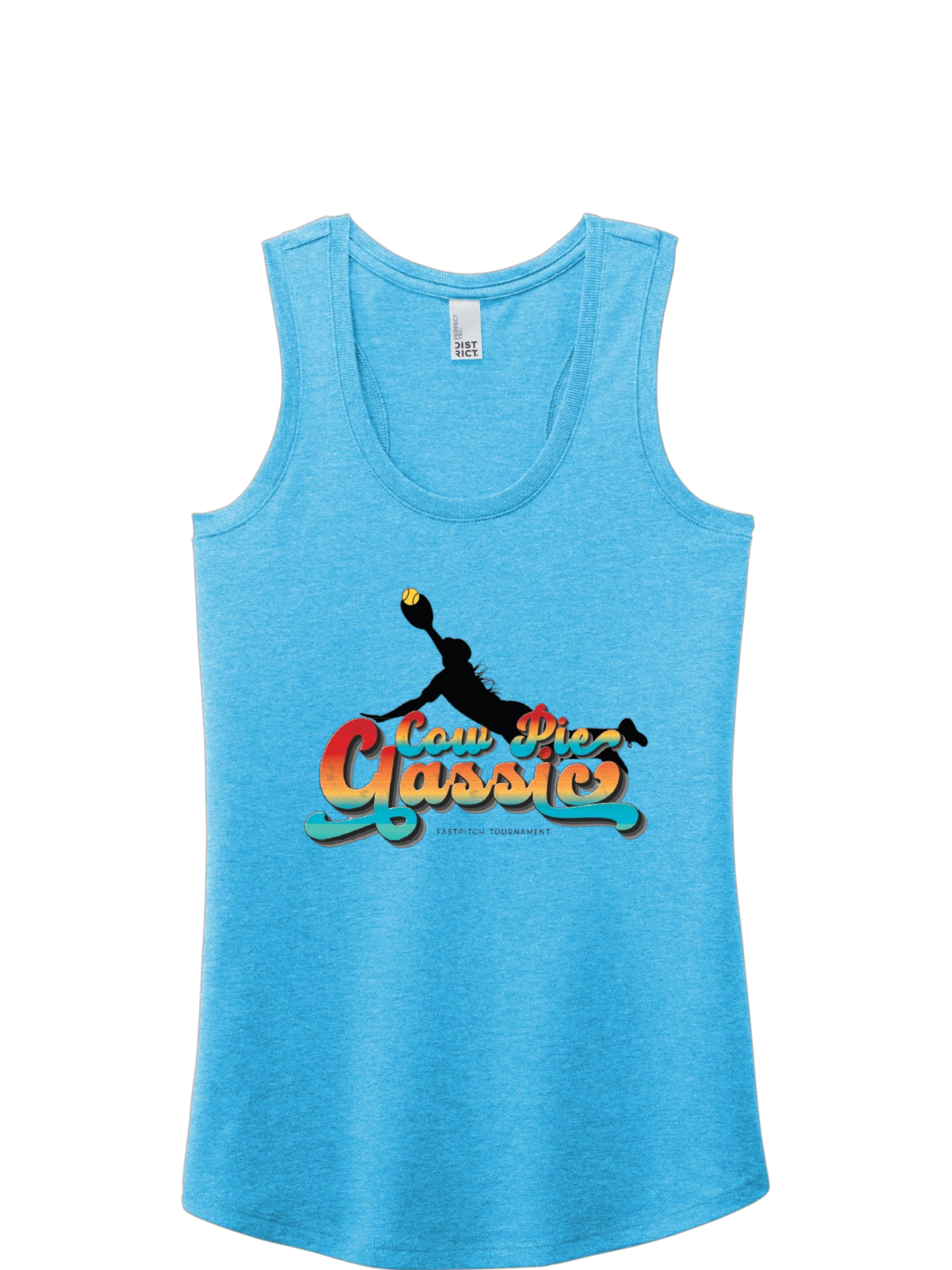 Ladies + Girls Cow Pie Classic Tank Tops