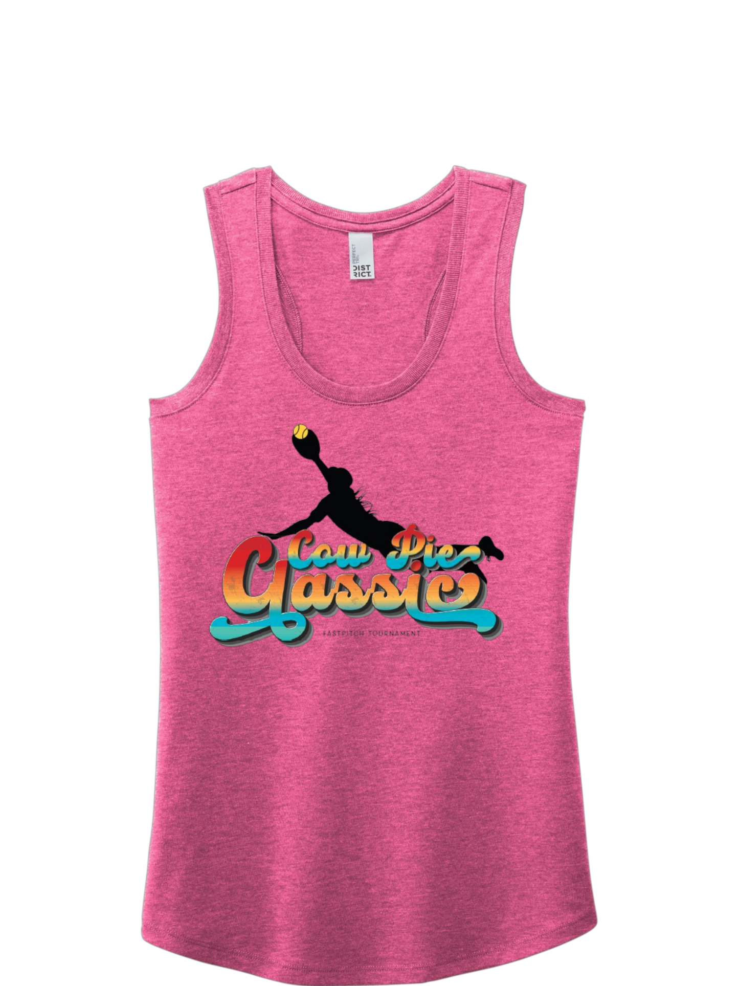 Ladies + Girls Cow Pie Classic Tank Tops