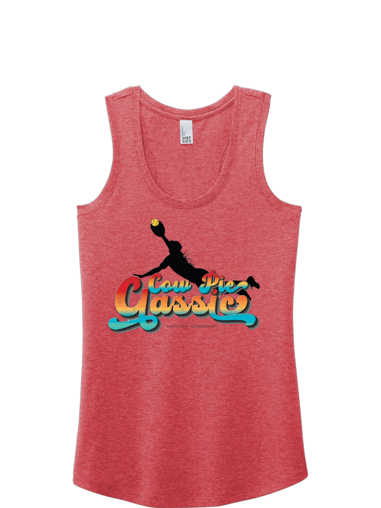 Ladies + Girls Cow Pie Classic Tank Tops