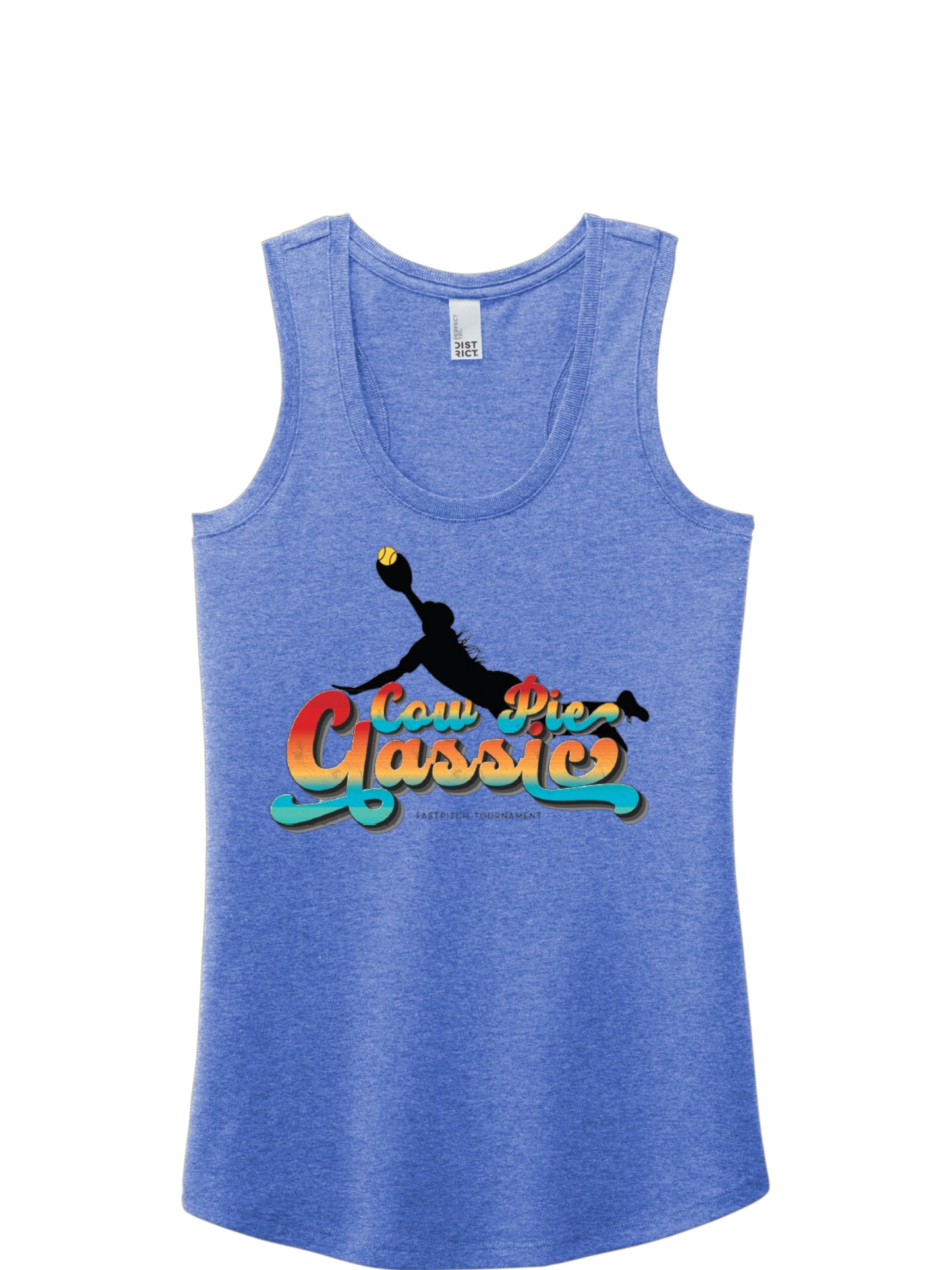 Ladies + Girls Cow Pie Classic Tank Tops