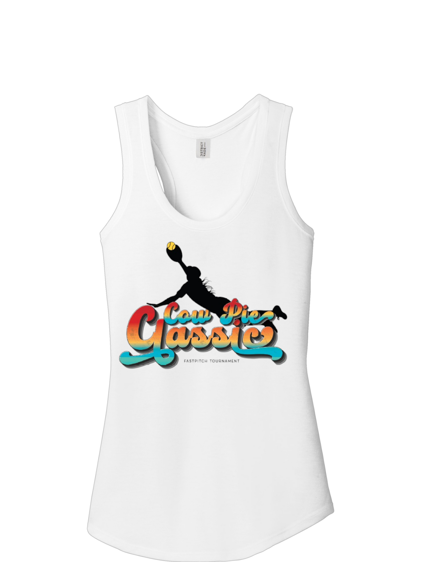 Ladies + Girls Cow Pie Classic Tank Tops