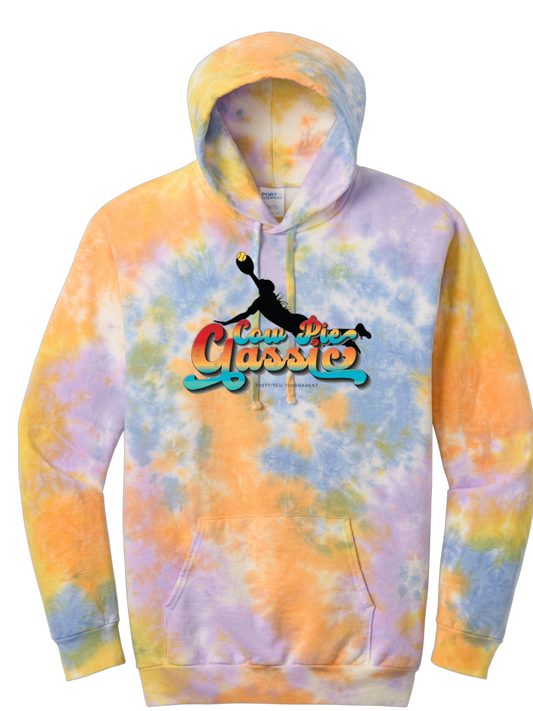 TIE DYE Cow Pie Classic Hoodies